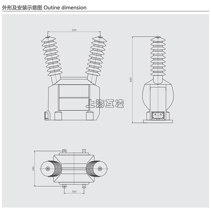 JDZW-35電壓互感器接線(xiàn)圖及參數(shù)